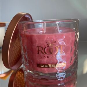 Coastal Sunrise Pink Candle